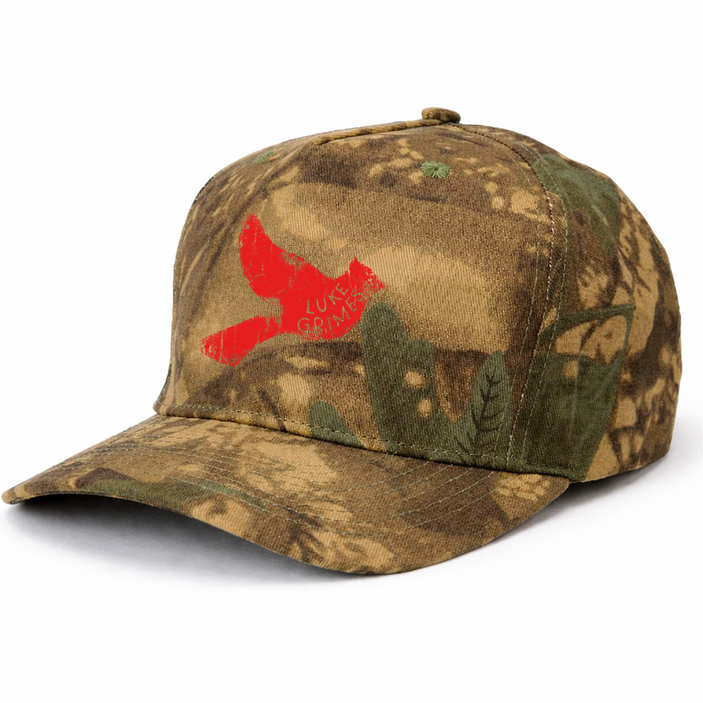 Red Bird Camo Hat