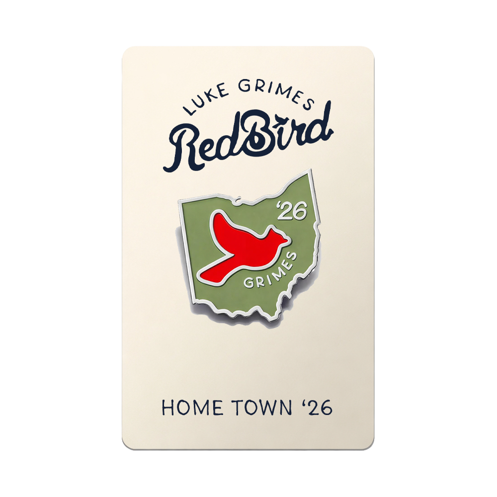 Red Bird Enamel Pin